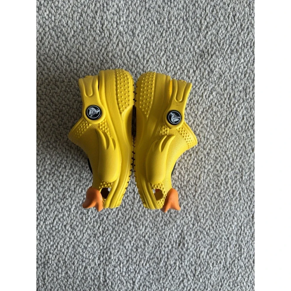 Crocs Littles I AM Rubber Ducky Clog C2/C3 Yellow 210025 Toddler